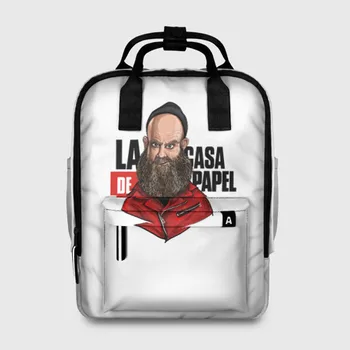 

Women backpack 3D paper House