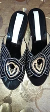 Zapatos de tacón para mujer estilo nigeriano decorado con diamantes de imitación, calzado de fiesta, estilo africano, lujoso, 2019