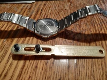 Kit de reparación de reloj con carcasa trasera de reloj ajustable, abridor de funda, herramienta de reemplazo de batería, llave inglesa, removedor, 1 ud.