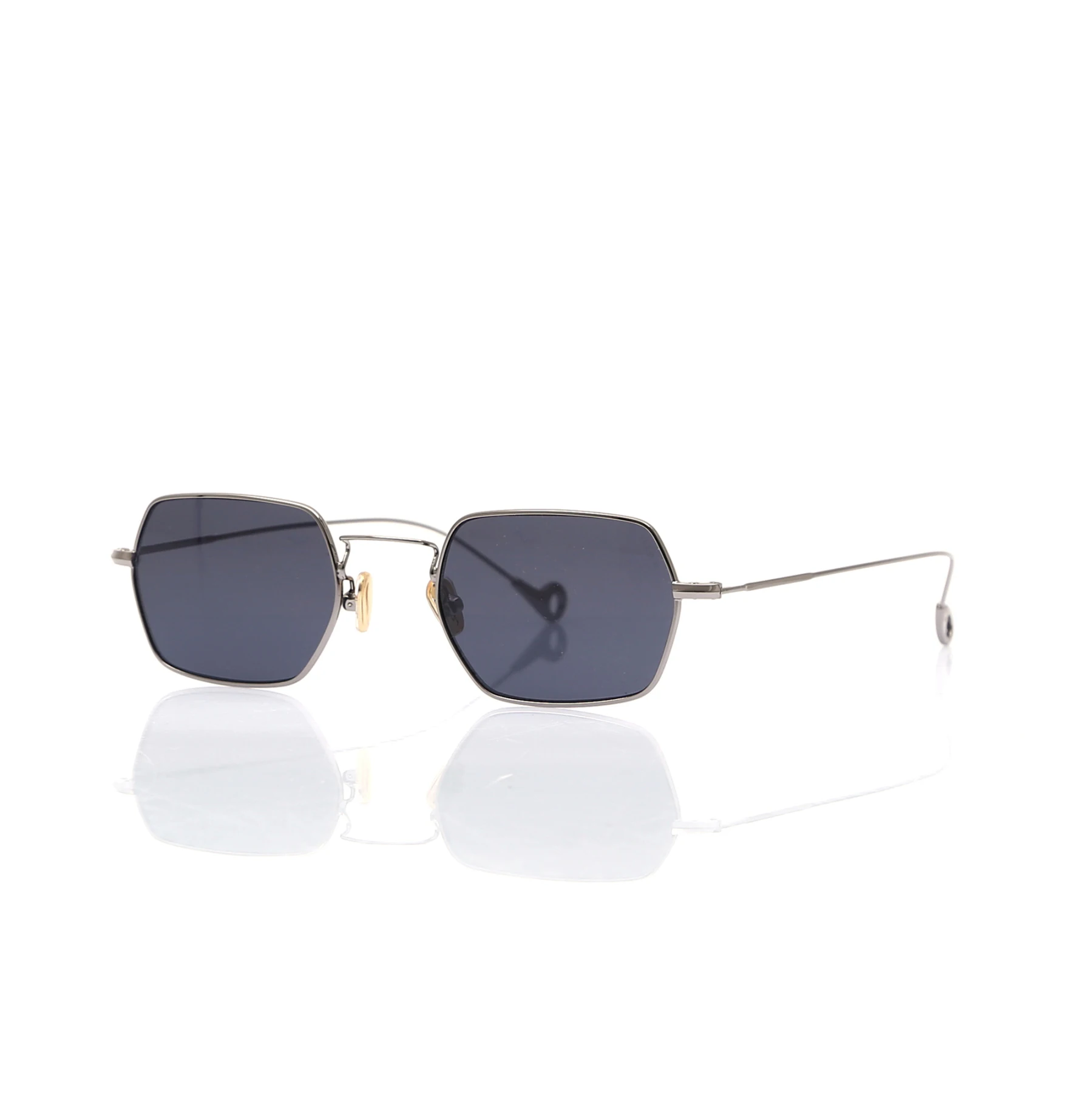 

Unisex sunglasses hw 1720 02 y metal silver organic square square 50-18-145 hawk