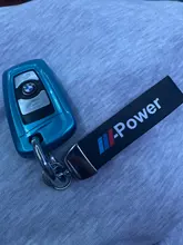 Key-Chain-Rings Power-Emblem Car-Styling Metal E39-Accessories Bmw M for X1x3/X4x5/X6x7/..