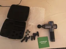 Pistola de masaje Fascia, masajeador de terapia muscular deportiva, relajación dolor alivio corporal, adelgazante, moldeador, con pantalla LCD