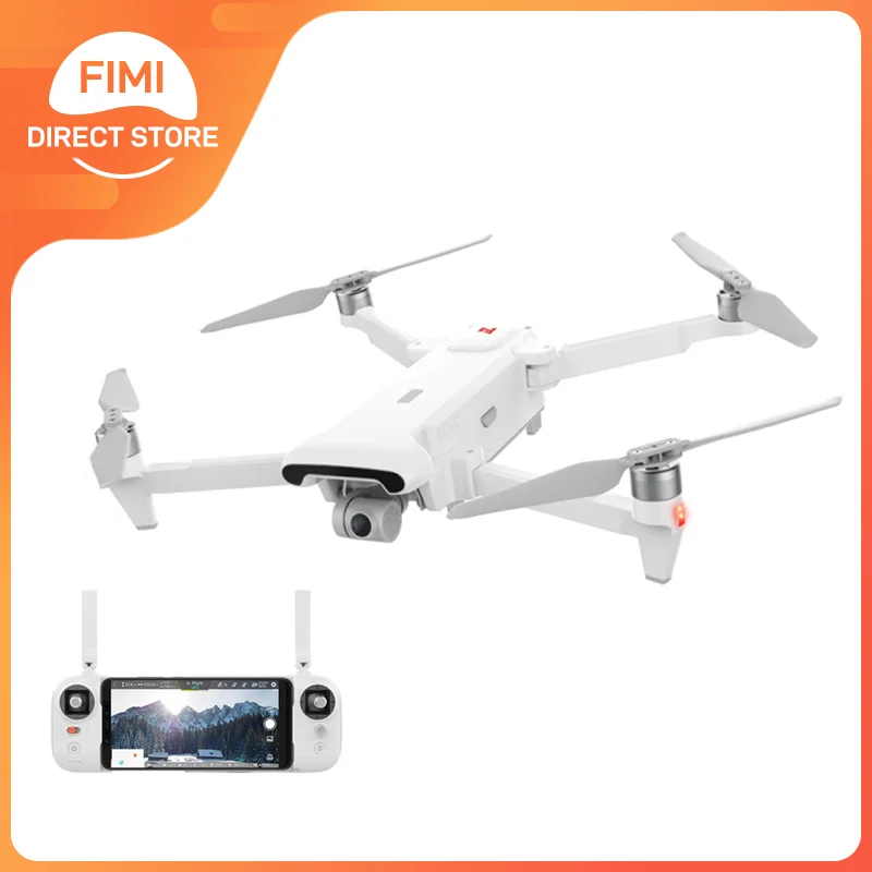 US $419.00 FIMI X8 SE 2020 Camera Drone Set Grey 64GB128GB TF card 8km new version x8se Drone 35mins FPV 3axis Gimbal 4K Camera HDR Video