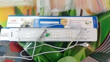 Juego completo de luces Led de cocina para debajo del armario, 220V, 110V, 10w, 20W, 30/50CM, para dormitorio y hogar