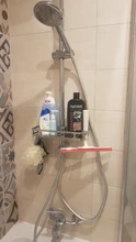 Shower Shelf Rack Lifting-Storage-Tray Bathroom-Accessories Plastic-Holder Rectangle
