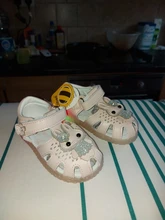 Clibee-Sandalias de gelatina para niñas pequeñas, zapatos ortopédicos clásicos de moda para niños y niñas, zapatos de cuero con luz LED