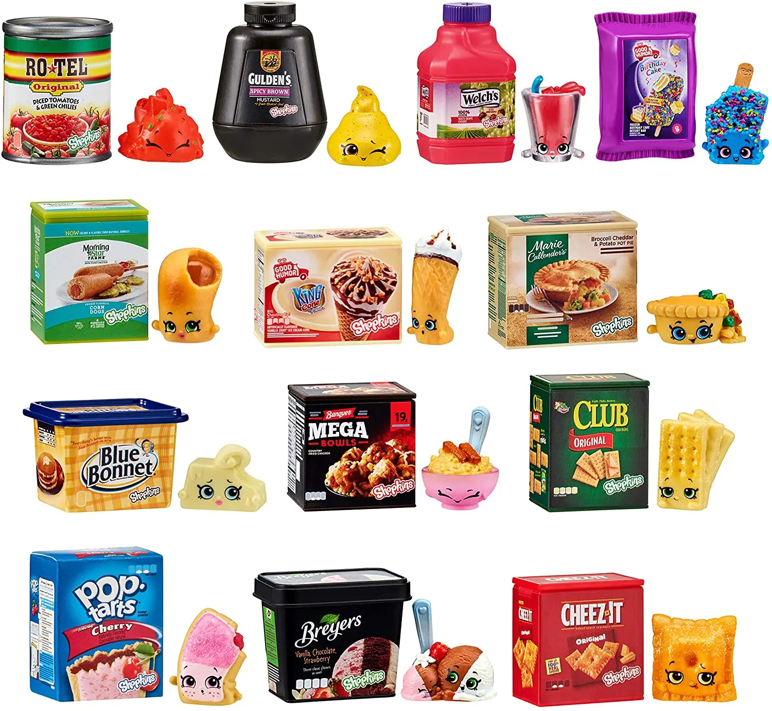 מקורי Shopkins אמיתי Littles מגה חבילה 