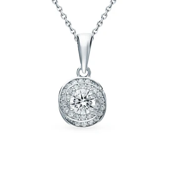 

Silver Pendant with cubic zirconia sunlight sample 925