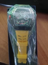 Reloj deportivo con esfera grande para hombre, cronógrafo de cuarzo, militar, dorado, de lujo, Hip-Hop