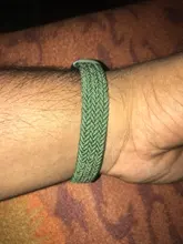 Pulsera de nailon trenzado para xiaomi Mi band 5, pulsera de nailon para xiaomi Mi band 4, 3 y 6
