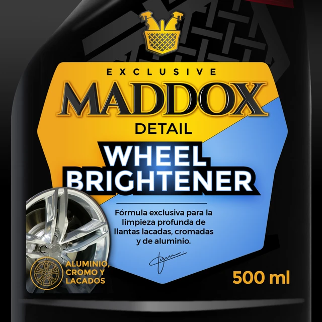 Maddox Detail - Wheel Care Kit - Kit Abrillantador de Neumaticos y