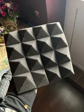 Wall-Panels Pyramid Studio-Treatment Acoustic-Foam Sound-Absorption 12pcs 25--25--5cm