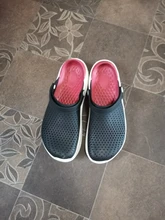 QUAOAR-Sandalias con agujeros para Hombre, zuecos de goma EVA Unisex, calzado para jardín, color negro, 2020