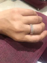 Huitan-Anillos finos minimalistas para mujer, sortija de boda brillante de circón cúbico, alta calidad, versátil, 2020