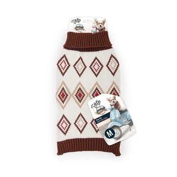 

JERSEY VINTAGE AFP DIAMANTE-MARRON M-30.5CM