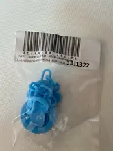 Chupete de bebé anti-cadena clip de seguridad de bebé de plástico cadena con clip para chupete cadena sostenedor para chupete de bebé Anti-cuentagotas