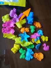 27 Uds de moldeo de arena Juguetes Kits de construcción de KidS arena de playa verano juguetes de arena con el castillo de Animal moldes de arena y herramientas