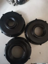 Accesorios de tanque Ibc S60X6, tapa roscada gruesa de 60Mm, hilo femenino a conector adaptador de 1/2 , 3/4, 1