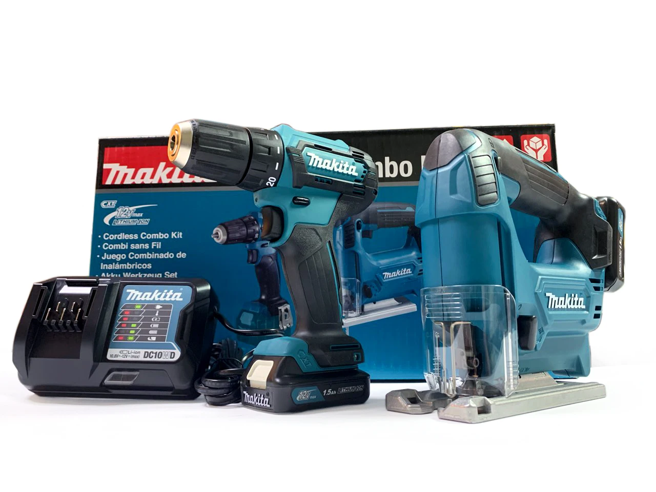 Набор инструментов makita cxt дрель шуруповерт df333dz