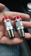 Car-Light-Bulb 7443 7440 W21W T20 Nao P21w BA15S Led Py21w W16w T15 BAY15D 1157 Red 1156