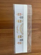 Eid Mubarak-etiquetas adhesivas para botellas de agua, pegatinas para bolsas de regalo, suministros de decoración artesanal, Festival islámico musulmán