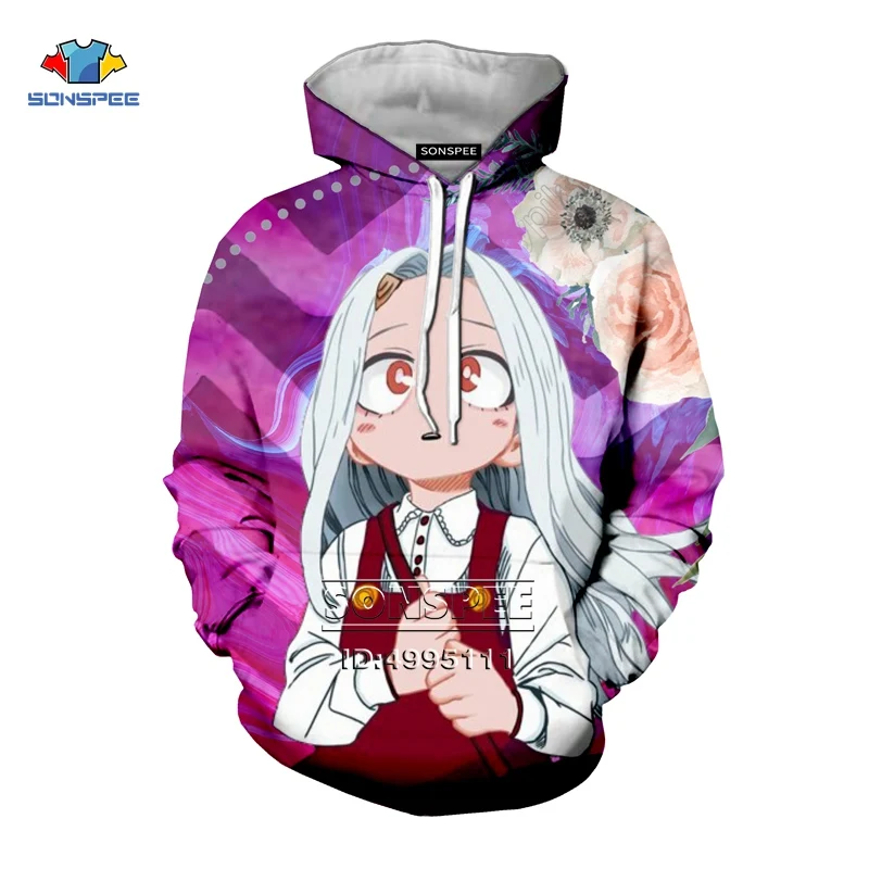 Funnu аниме Senpai Девушки Мальчики манга парней 3D принт для женщин повседневные толстовки с капюшоном мужские толстовки пуловеры осенняя одежда - Цвет: 2