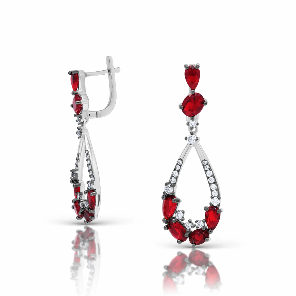 Серебряные серьги