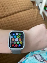 Funda protectora de Metal para Apple, parachoques de diamante ostentoso para Apple, funda para reloj Series 6 SE 5 4 3 2 1 38MM 42MM, fundas para Iwatch 5 4 40mm 44mm