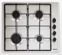 Encimera independiente Beko HIZG64101SX 4 fuegos... inoxidable