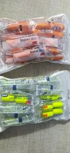 3M-tapones para los oídos de espuma tipo bala, 1100, antiruido, para dormir, naranja