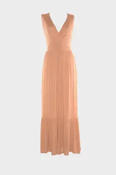 

Trendyol Double Breasted Collar Viscose Dress TBESS20EL2126