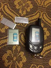 ZX925 pantalla para el Sheriff ZX-925 lcd remoto controlador/dos forma de sistema de alarma para coche