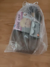 Mechones rojos con cierre, 1B99J color borgoña, cabello humano liso brasileño, 3 mechones con cierre, cabello humano Remy tejido