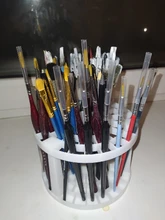 Soporte portátil para pincel de pintura, suministros de pintura para escritorio de estudiante, organizador, 49 agujeros, nuevo