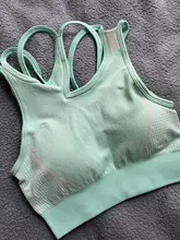 Conjunto de Yoga sin costuras, ropa de entrenamiento femenino, Sujetador deportivo + pantalones cortos de cintura alta para gimnasio, correr, 2 uds.
