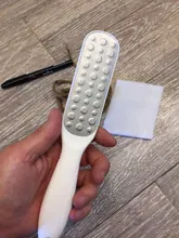Lima profesional de doble cara para pies, rallador de talón, eliminador de callos de piel muerta, Lima de pedicura, 1 Uds.