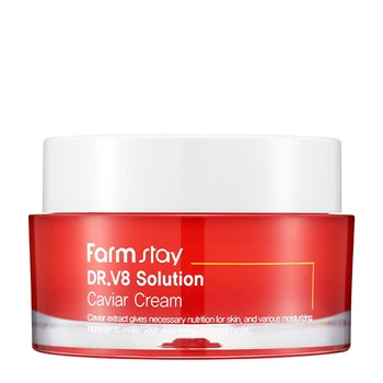 

Face cream farmstay dr-v8 solution caviar cream