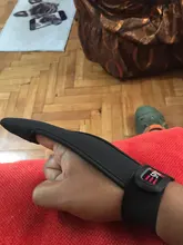 Guantes de pesca de un solo dedo, Protector de tela de neopreno antideslizante, transpirable, equipo de pesca, accesorios de pesca, azul/rojo/Negro, 1 ud.