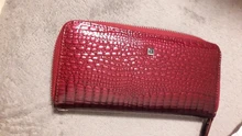 Women Wallets Card-Holder Wristlet Girls Purse Genuine-Leather High-Quality Luxury Brand