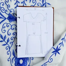 Tunic Women Beachwear Long-Dress Embroidery Batwing-Sleeve Oversize Black Plus-Size Summer