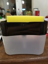 Soap-Dispenser-Pump with Spong-Holder Hand-Santitizer Wash Box Press-Type