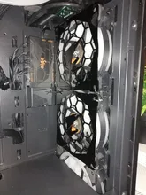 Radiator Fan-Cover Liquid-Cooler 120mm Fans Water-Cooling-Accessories Acrylic 3pcs/Lot