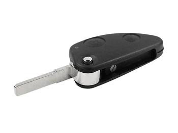 

Remote Key shell 2 buttons with blade SIP22 battery case without Transponder for Alfa Romeo 147 156 166 GT