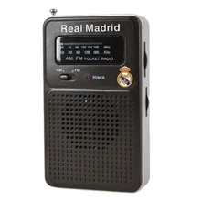 ТРАНЗИСТОР радио Реал Мадрид С. Ф. Черный