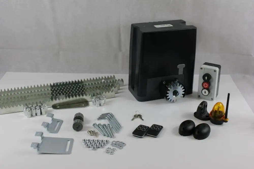 Automatic Sliding Gate Engine DKC500AC KIT Steel Rack - Цвет: DKC500ACMSLPhB