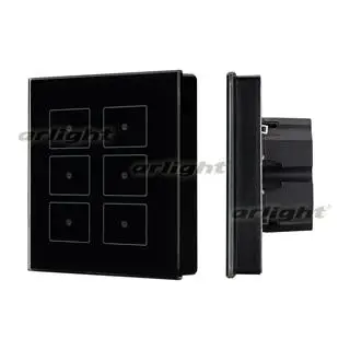 

023038 panel sens sr-kn0611-in Black (KNX, dim)-1 pc. Arlight