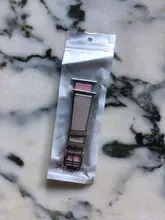 Correa de cuero de alta calidad para iWatch 40mm 44mm, correa de una sola vuelta para Apple watch 42mm 38mm Series 1 2 3 4 5 6 se