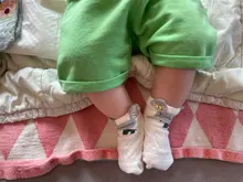 YWHUANSEN-Calcetines de malla de verano para recién nacidos, bonitos calcetines de dibujos animados para niñas, calcetines finos de algodón suave para niños, 5 par/lote