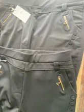 Pantalones informales de talla grande para mujer, pantalón largo, holgado, de cintura alta, elásticos, para Primavera/otoño, 2021