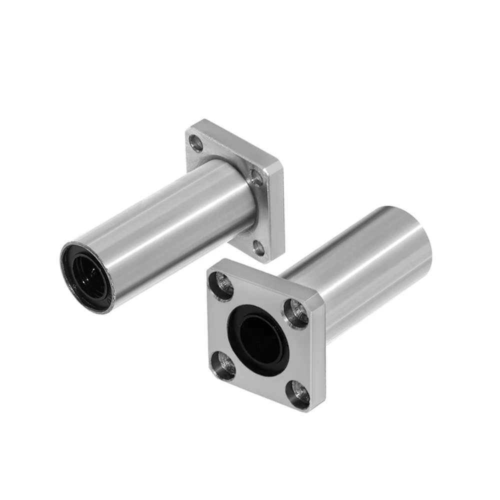 4 Stück LMH12UU Flansch-Linearlager 12mm Für 3D-Drucker & CNC – Linearführungshülse Aus Aluminium, Für Linearwellen